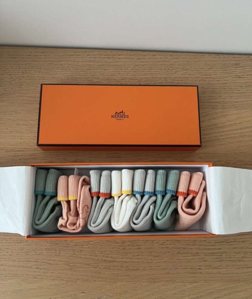 Hermes ponožky pre bábätka