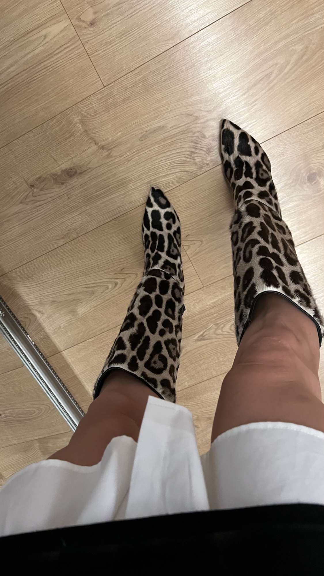 Tom Ford leopardie čižmy