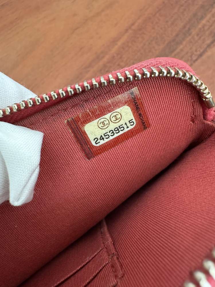 Chanel Double Zipper Chain Wallet – Mini Matelassé Lambskin Bag in Pink