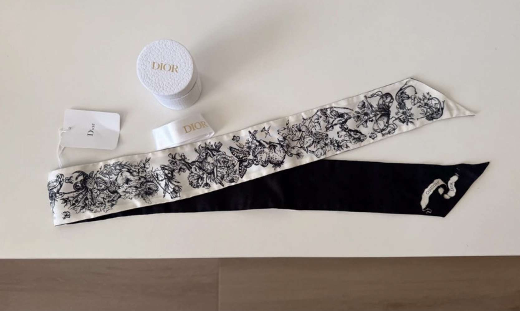 Dior Zodiac ivory/black Mitzah limited edition