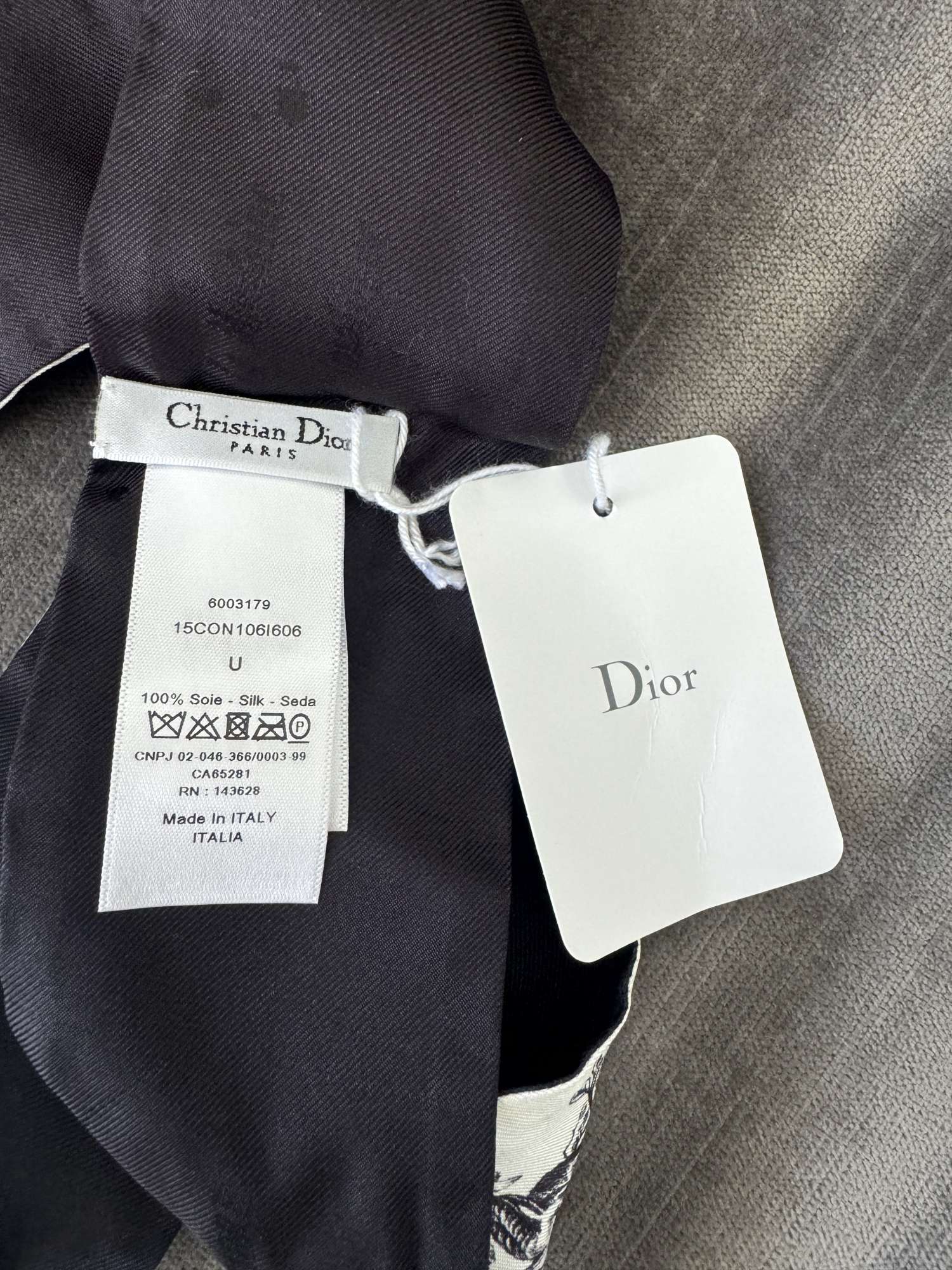 Dior Zodiac ivory/black Mitzah limited edition