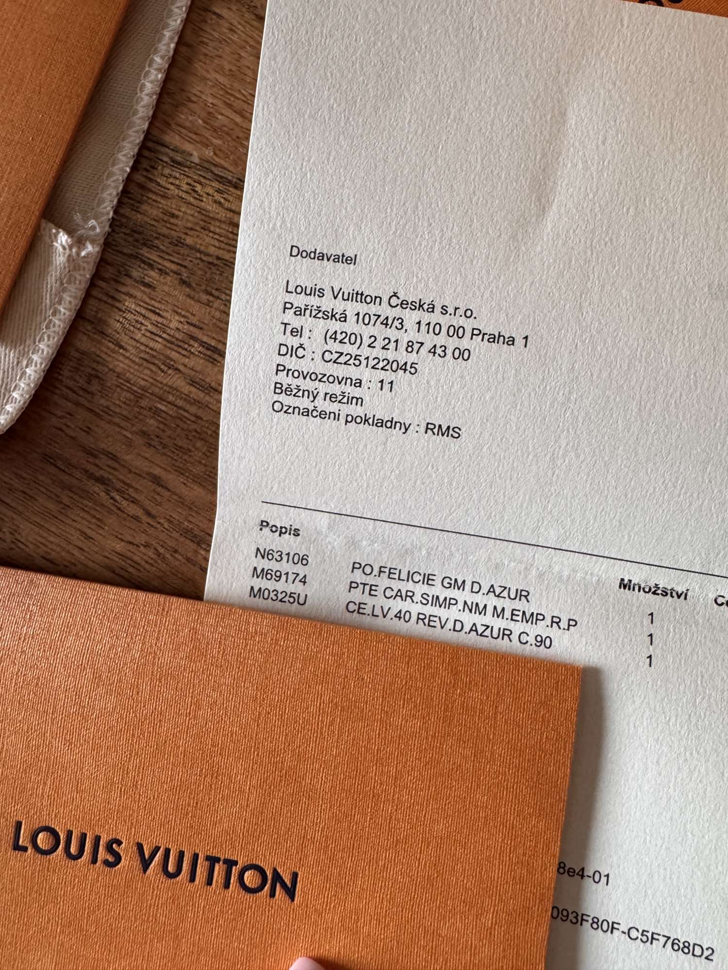 Louis Vuitton oboustranný pásek – béžová / Damier Azur, zlatá spona