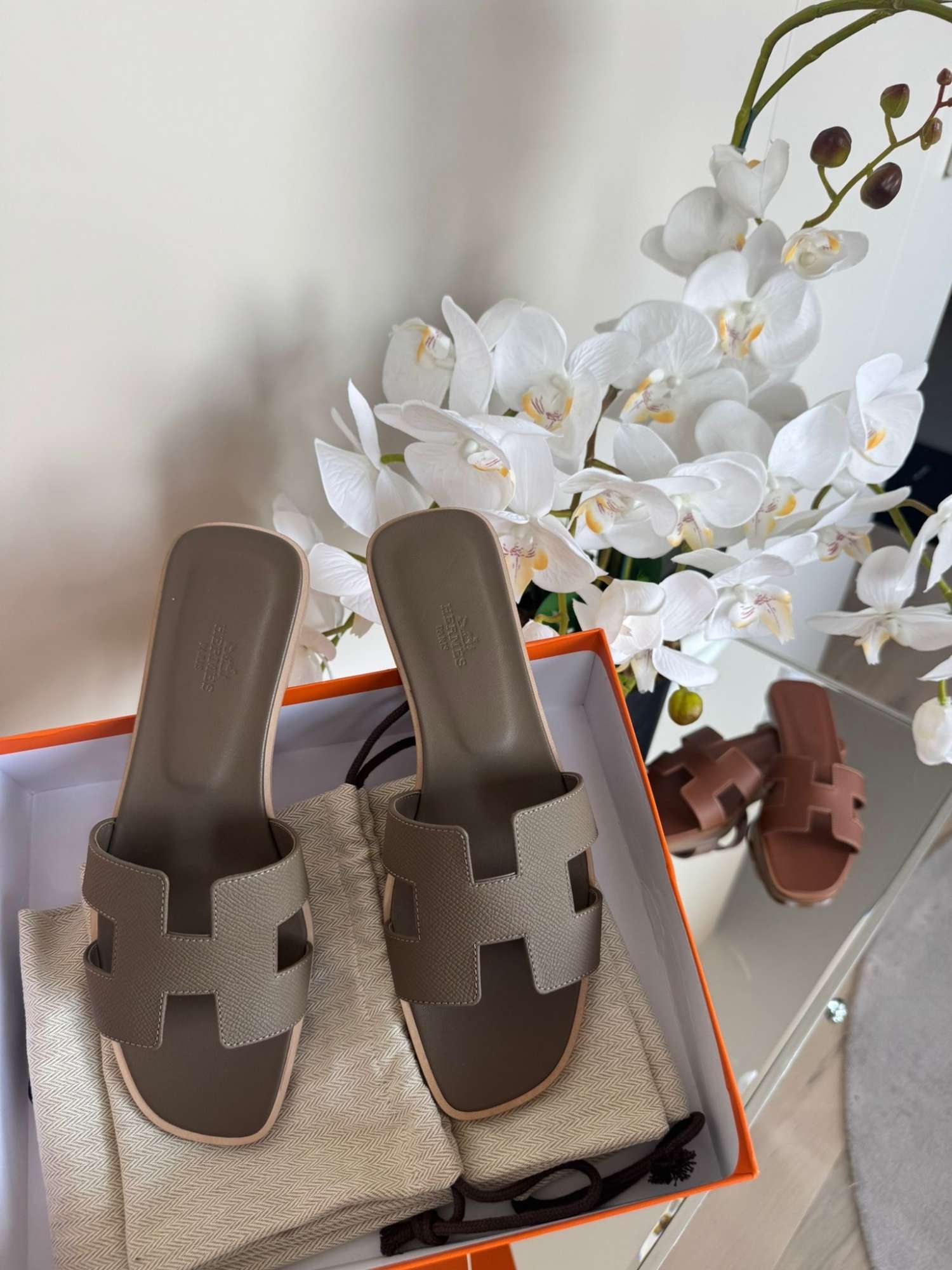 Hermes oran Etoupe