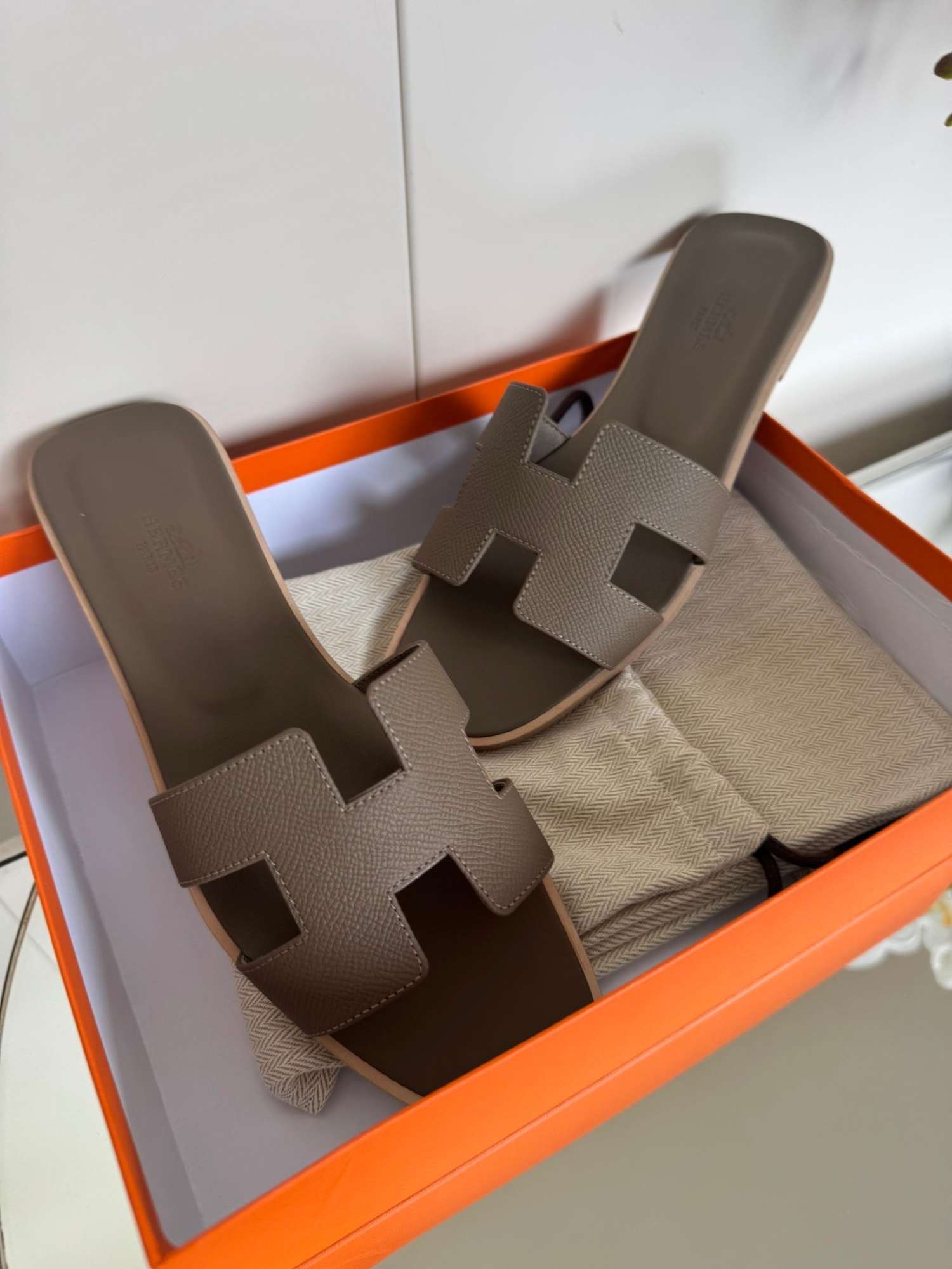 Hermes oran Etoupe