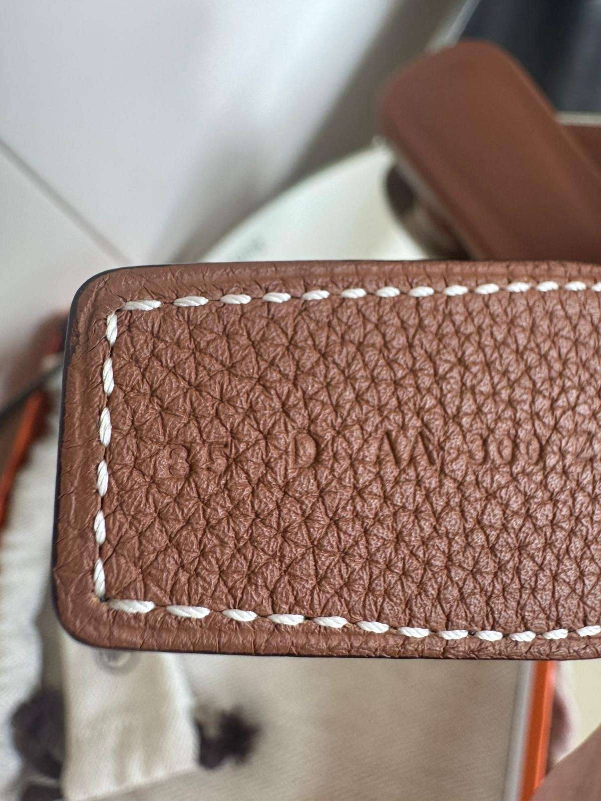 Hermes obojstranný opasok