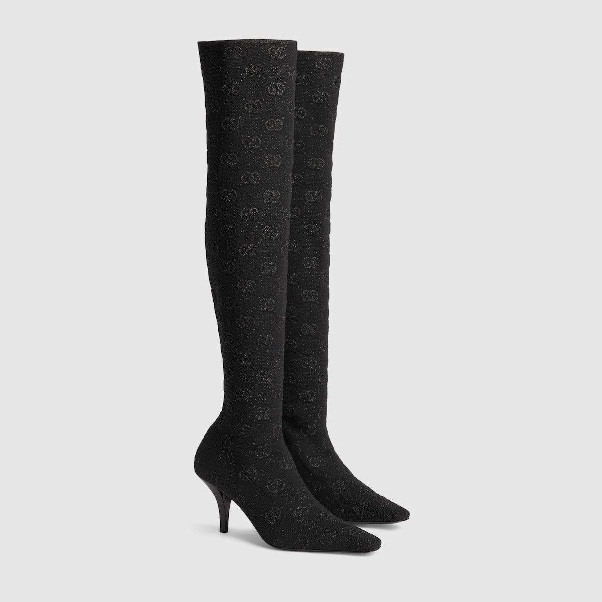 Gucci over knee stretch čižmy 39