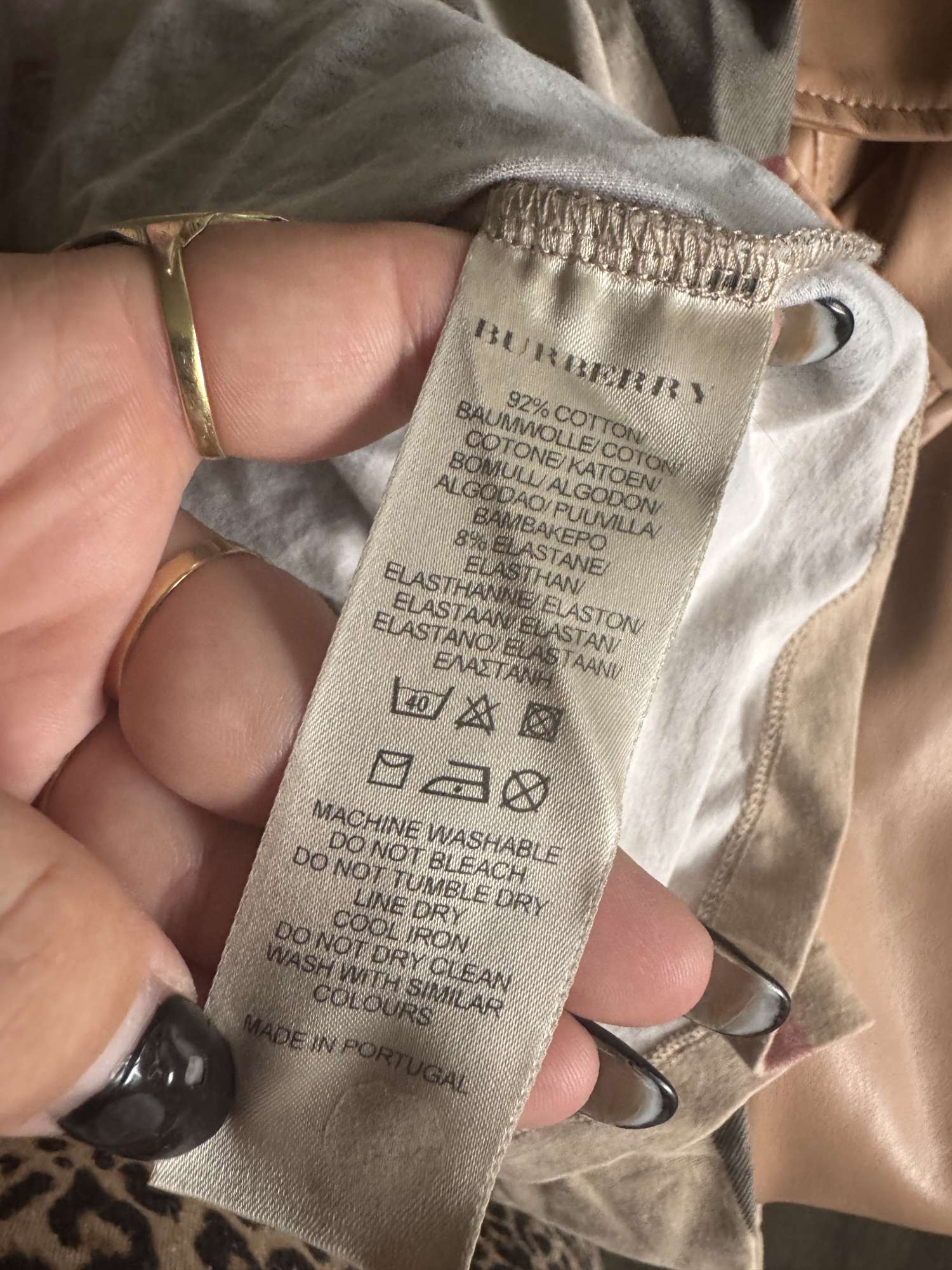 Burberry tričko