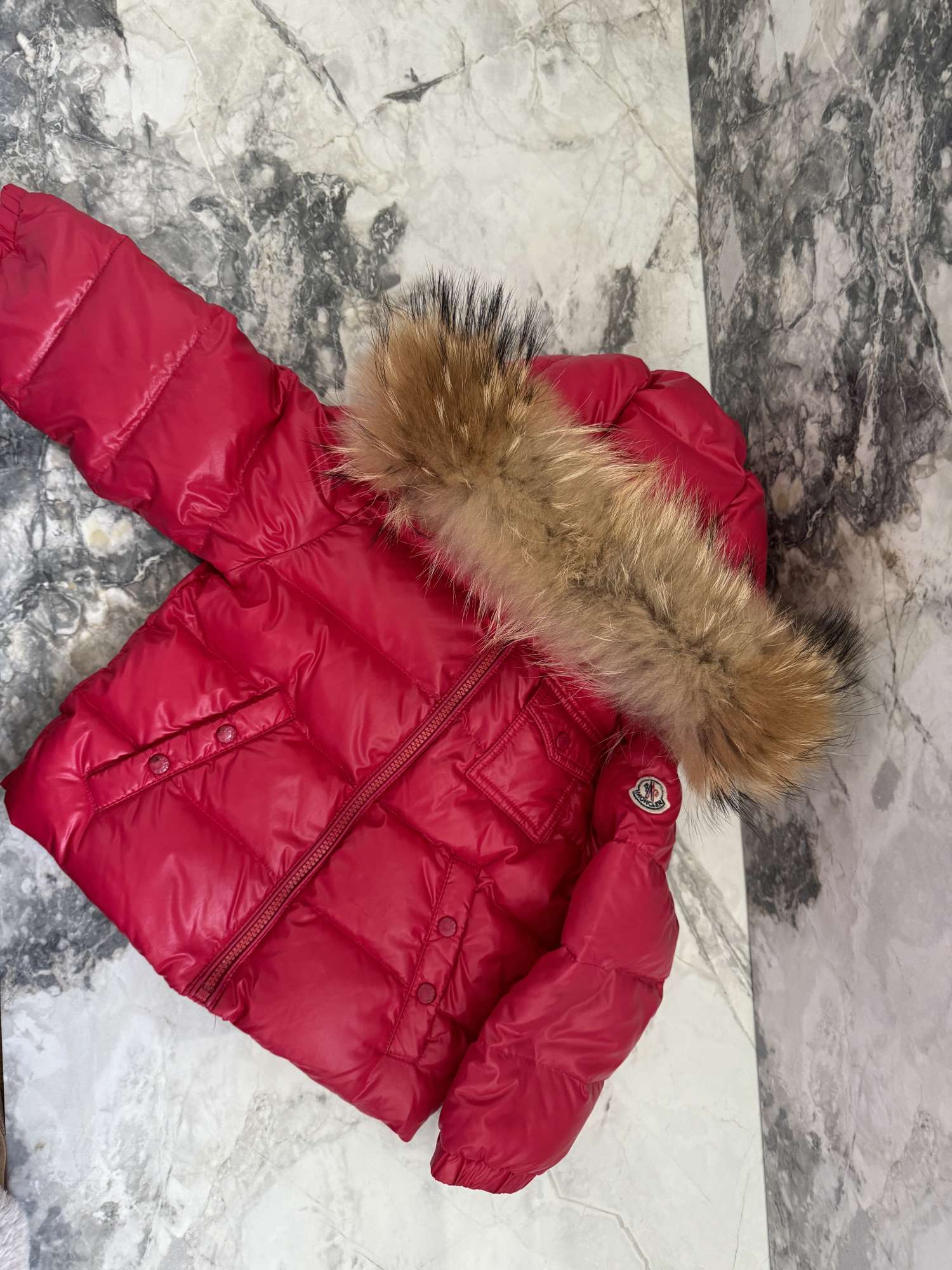 Moncler detská páperová zimná bunda
