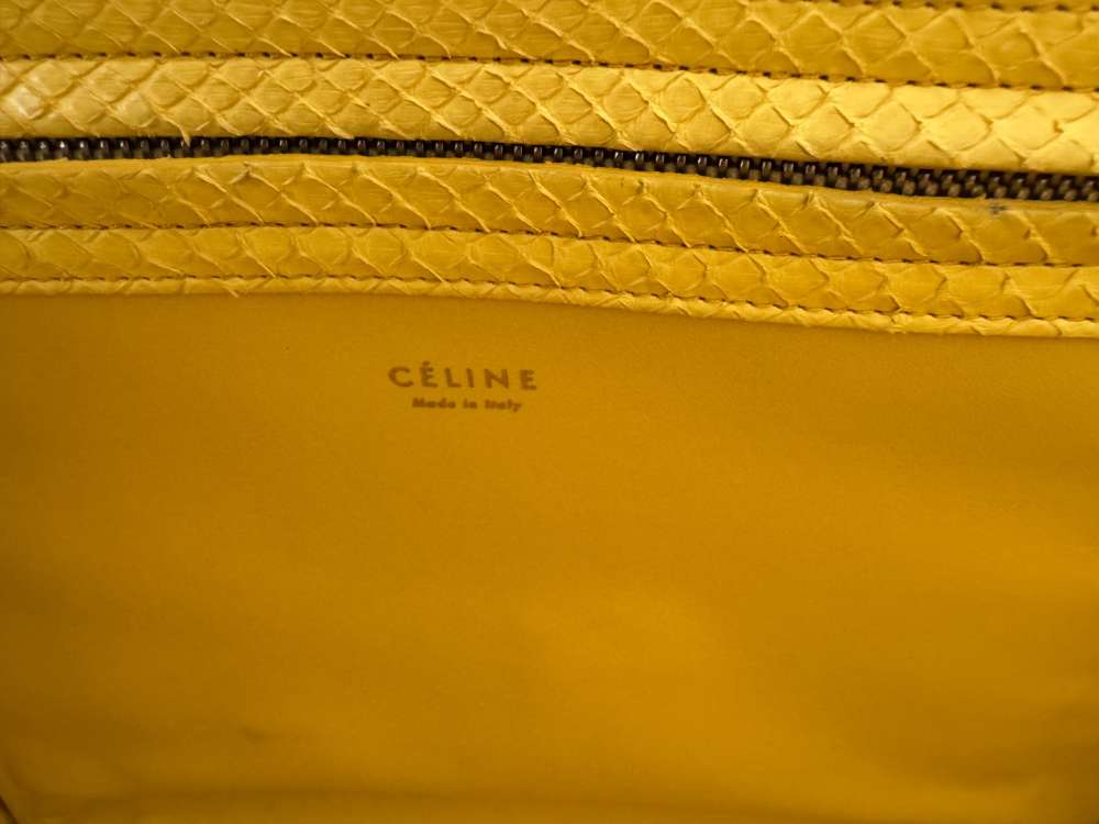 Celine toten bag Python