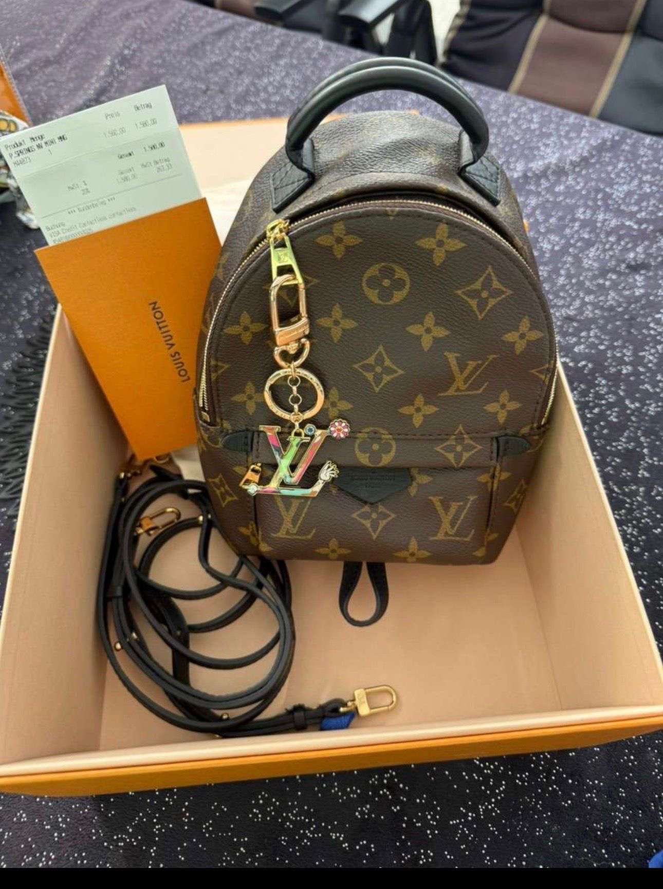 Louis Vuitton mini palm ruksak