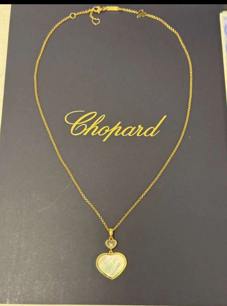 Chopard set naušnice, náhrdelník