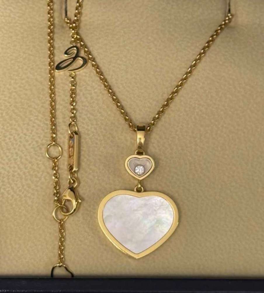 Chopard set naušnice, náhrdelník