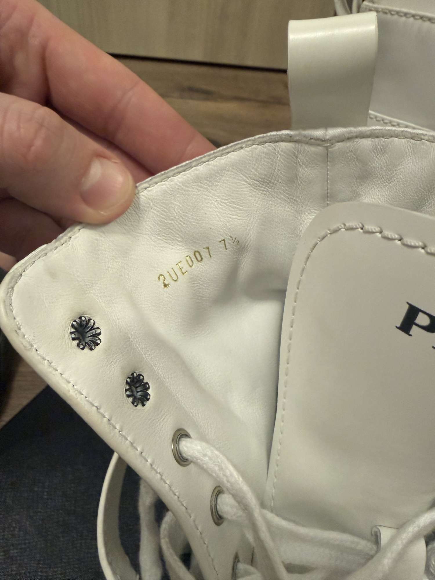 Prada monolith combat boots