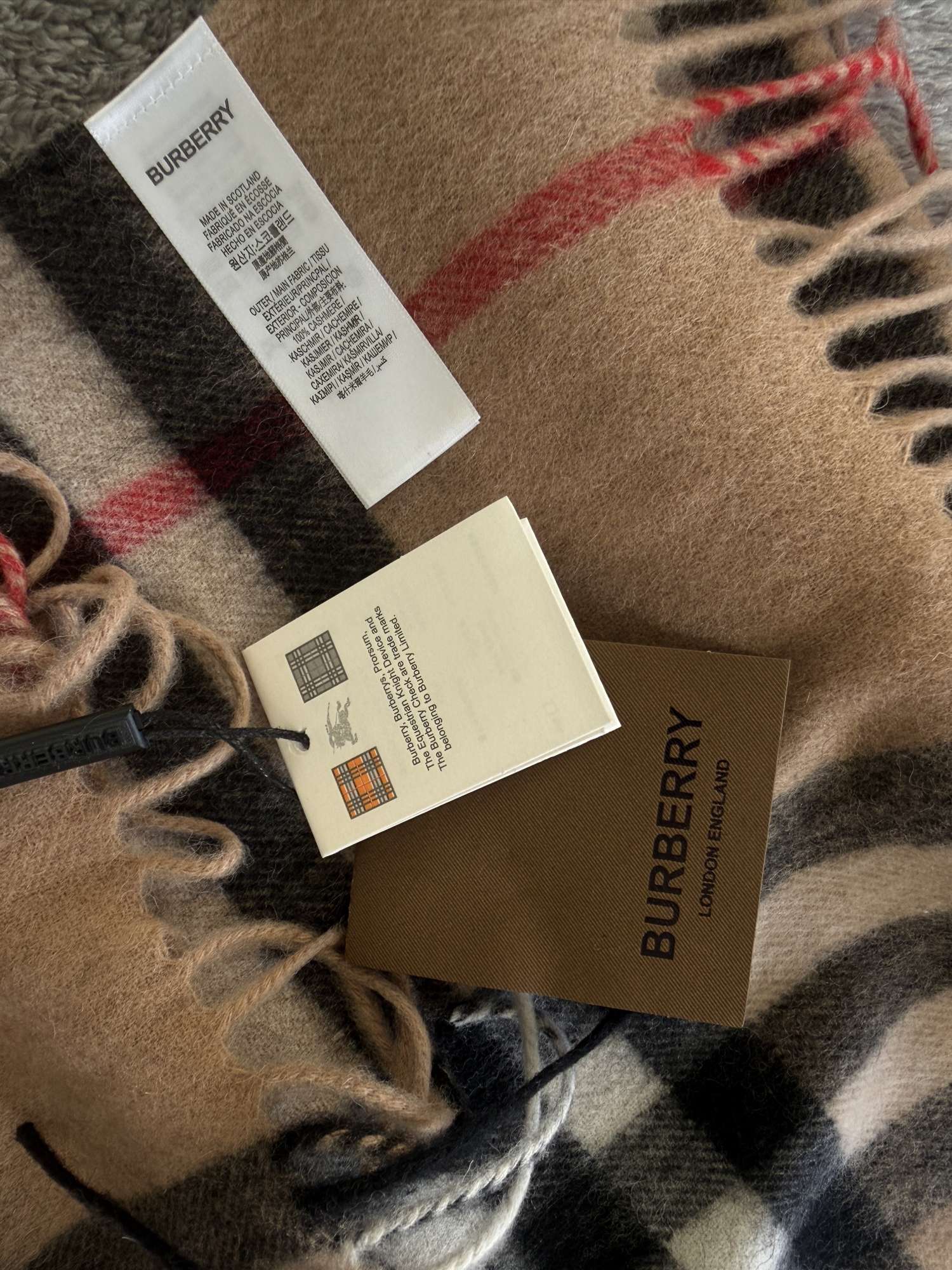 Burberry Kašmír Šál
