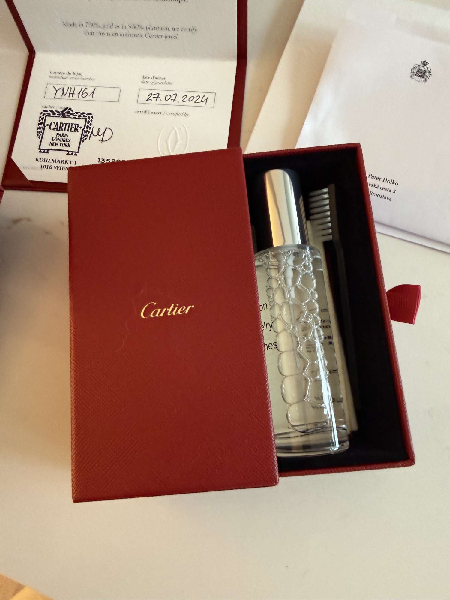 Cartier Love Diamonds Paved Ceramic