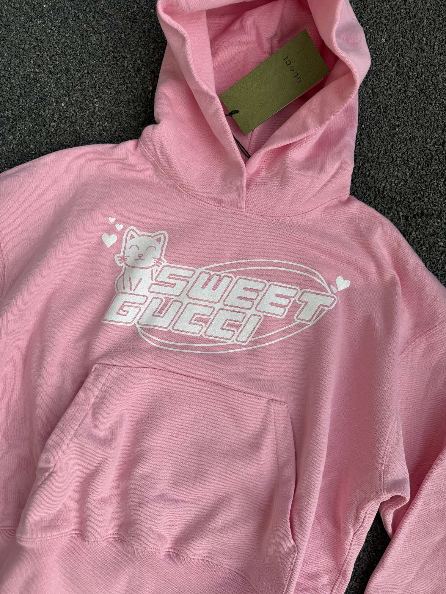 Gucci mikina růžová