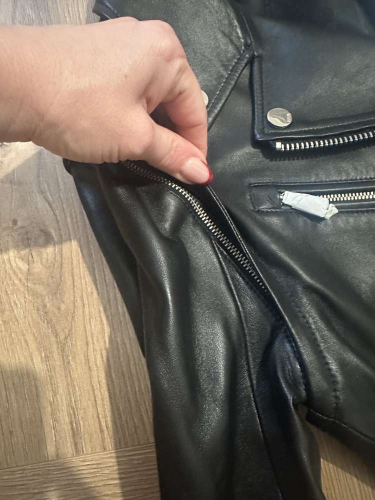 Kožená motorkárska bunda Karl Lagerfeld