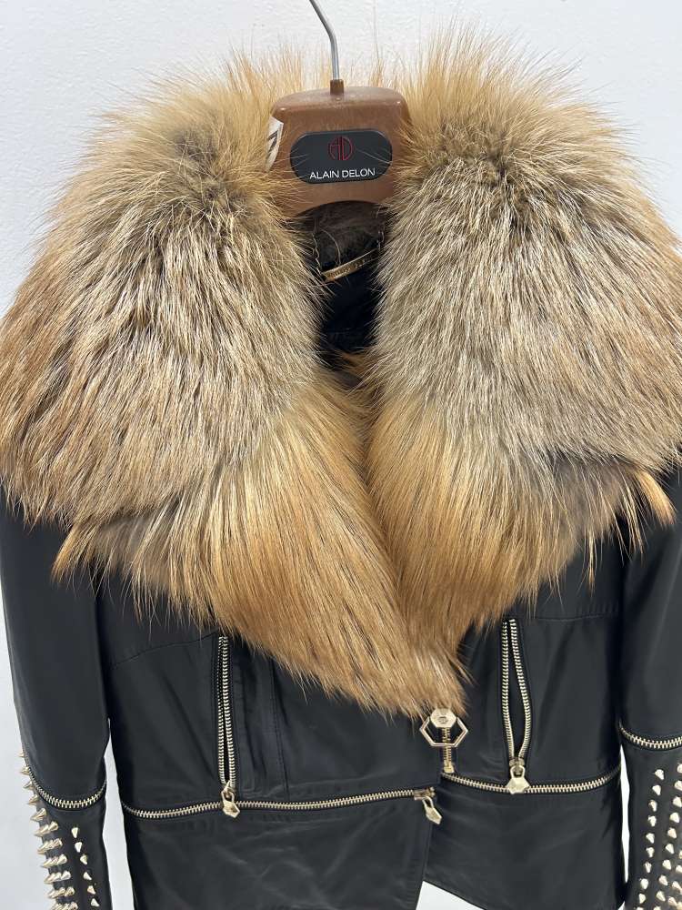 Kožená bunda Philipp Plein