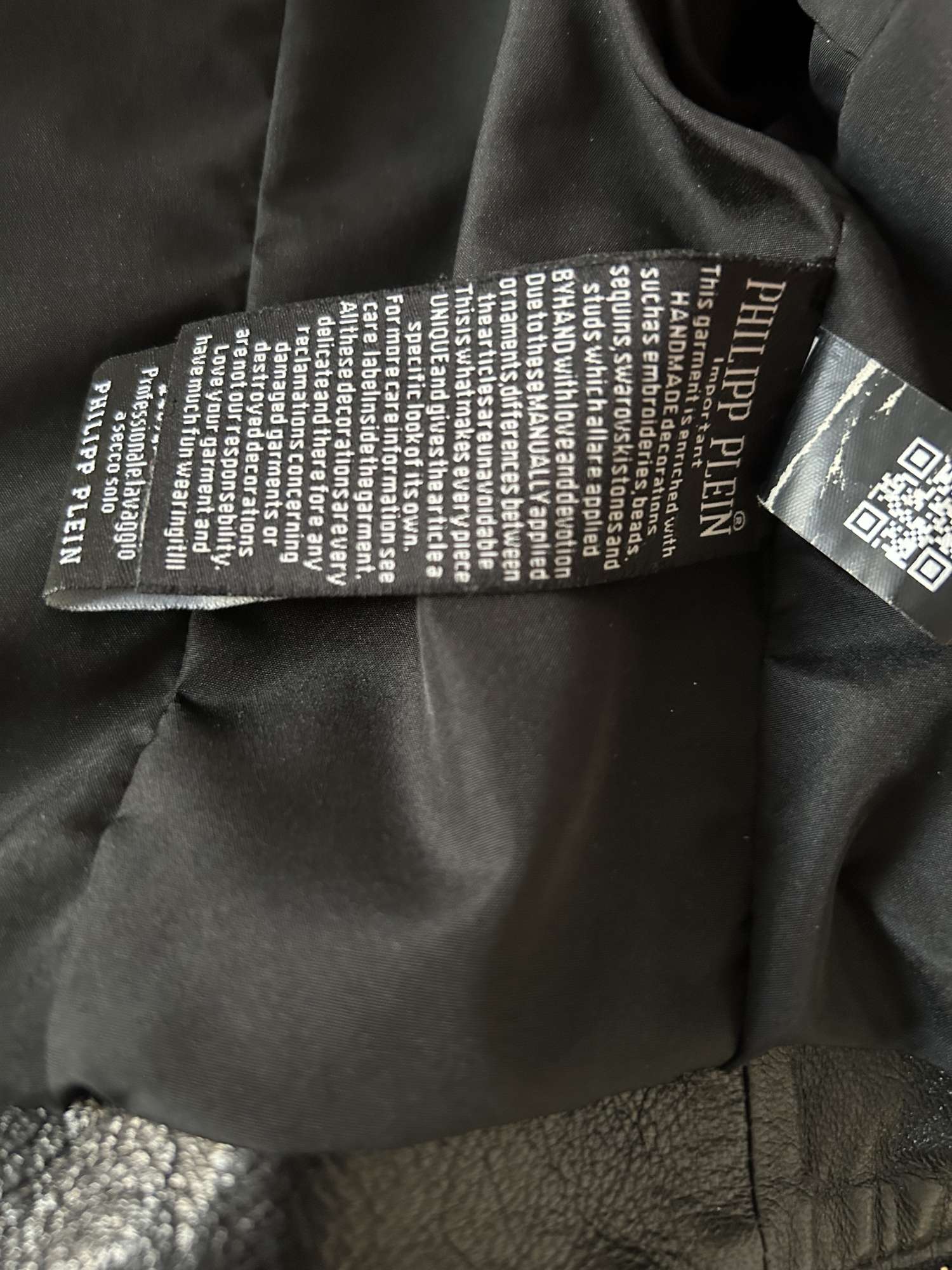 Kožená bunda Philipp Plein