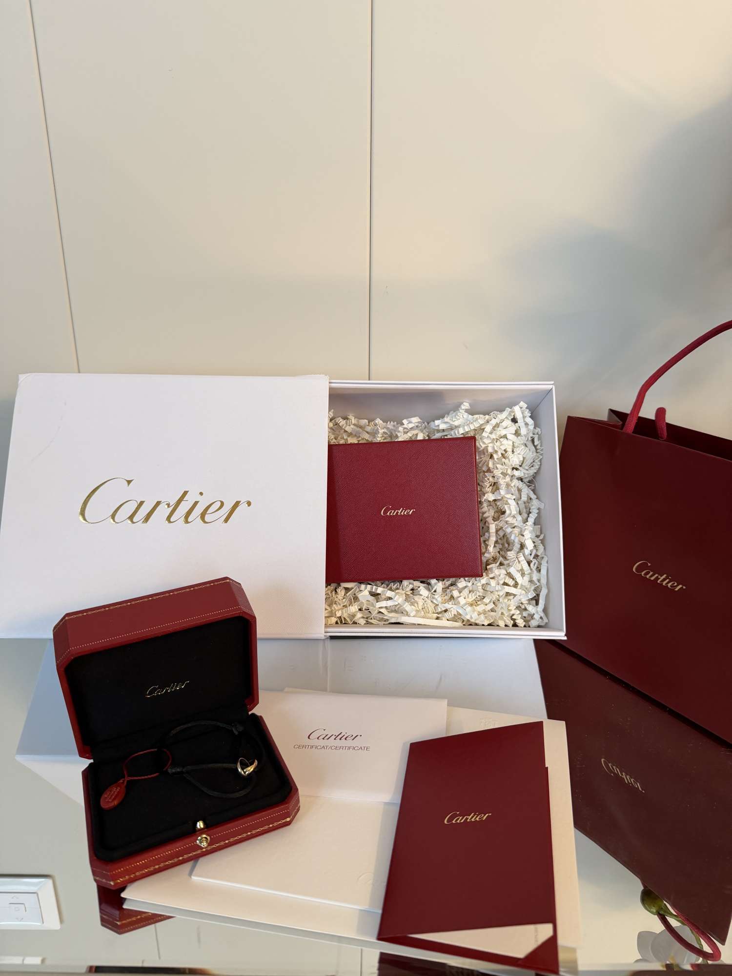 Cartier trinity náramok