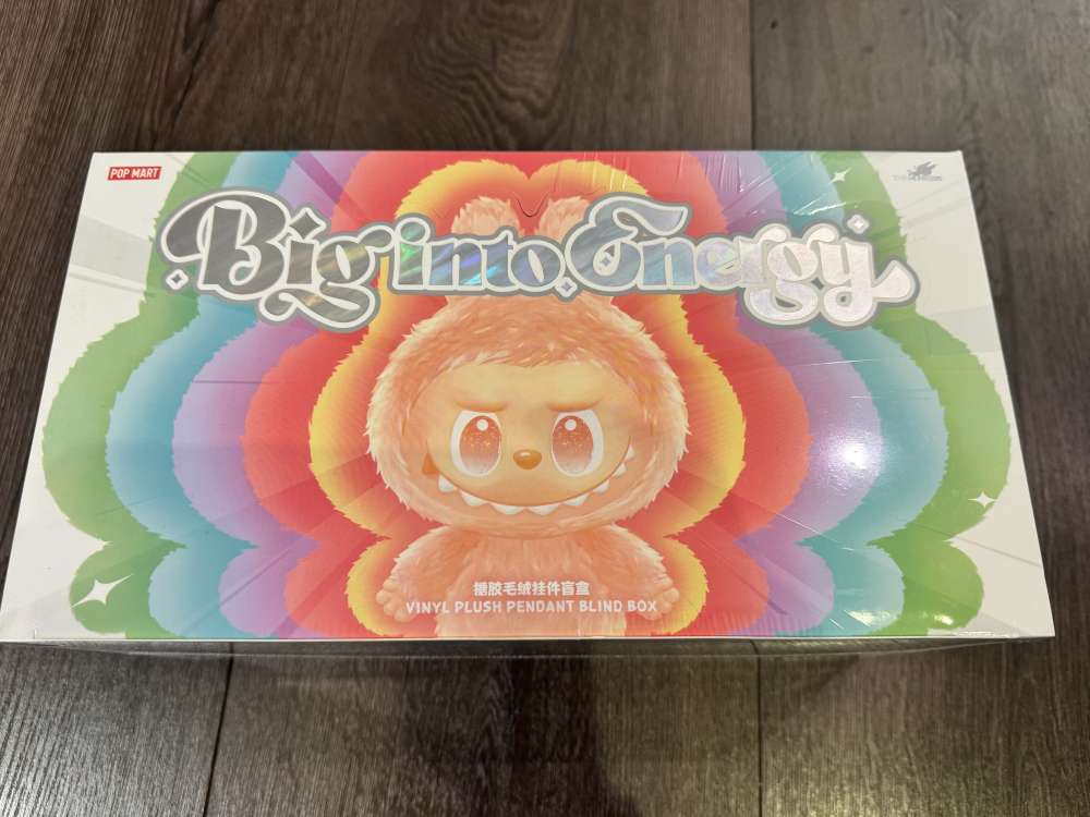 LABUBU THE MONSTERS Big into Energy Series-Vinyl Plush Pendant Blind Box