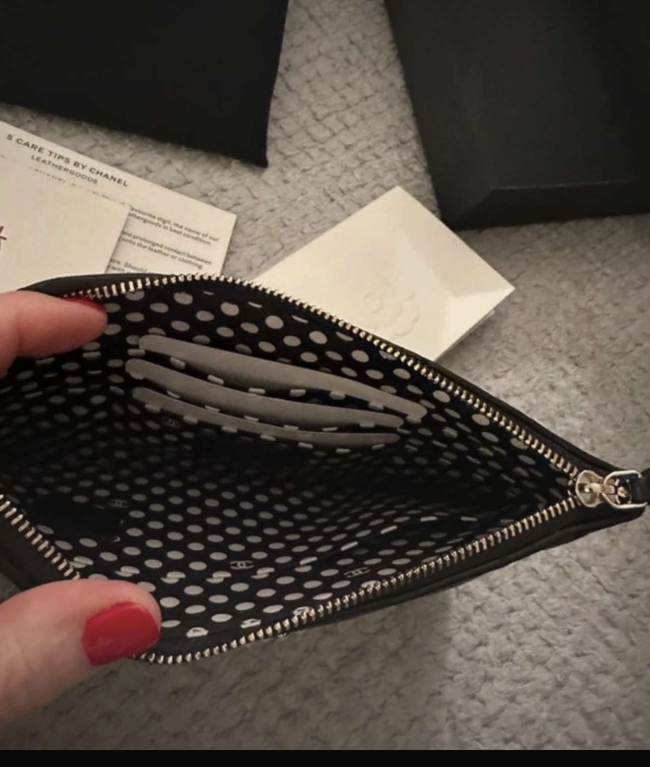 Chanel clutch