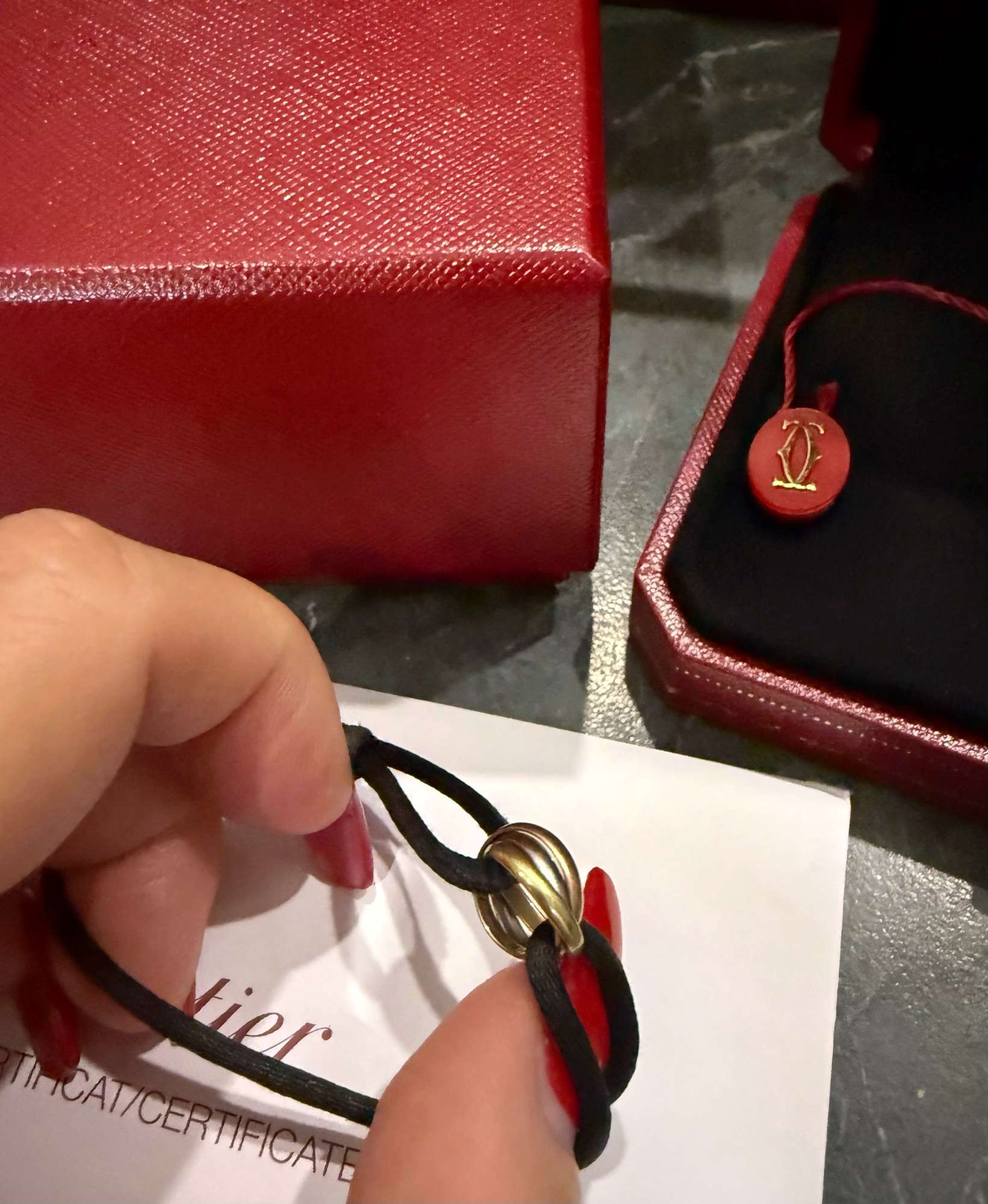 Cartier Trinity náramok