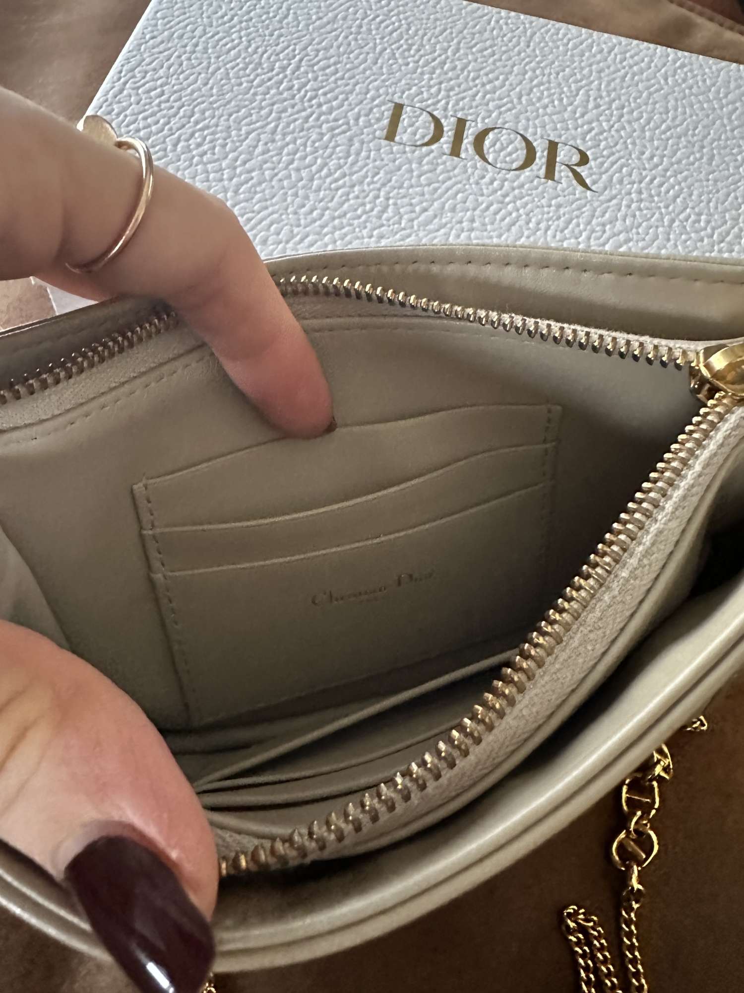 Dior caro pouch crossbody kabelka