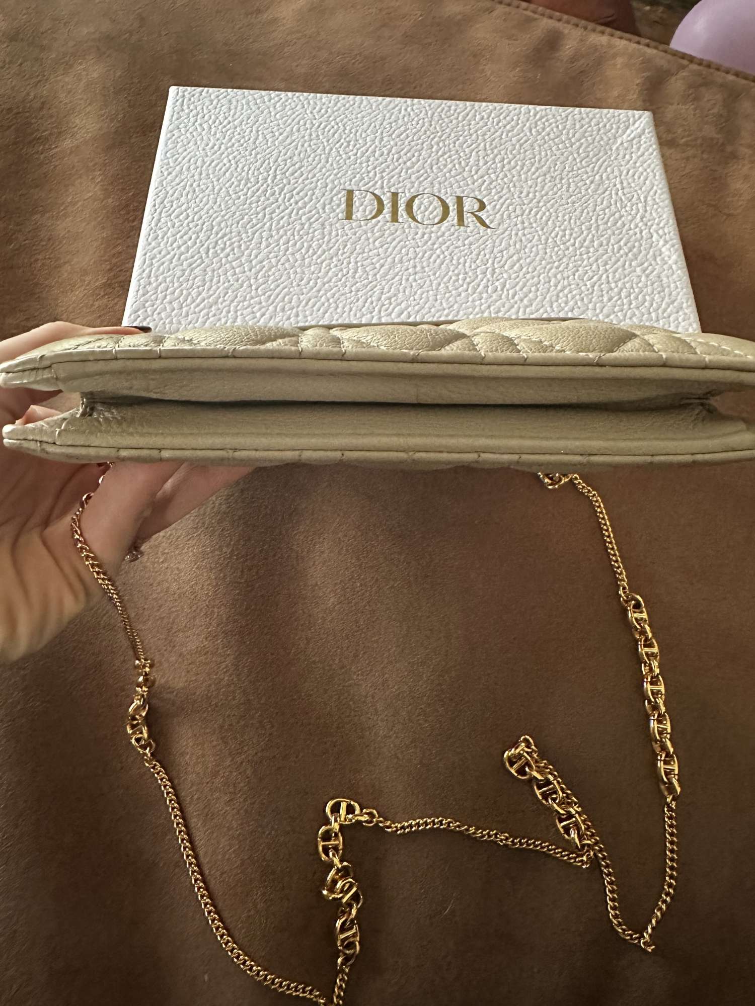 Dior caro pouch crossbody kabelka