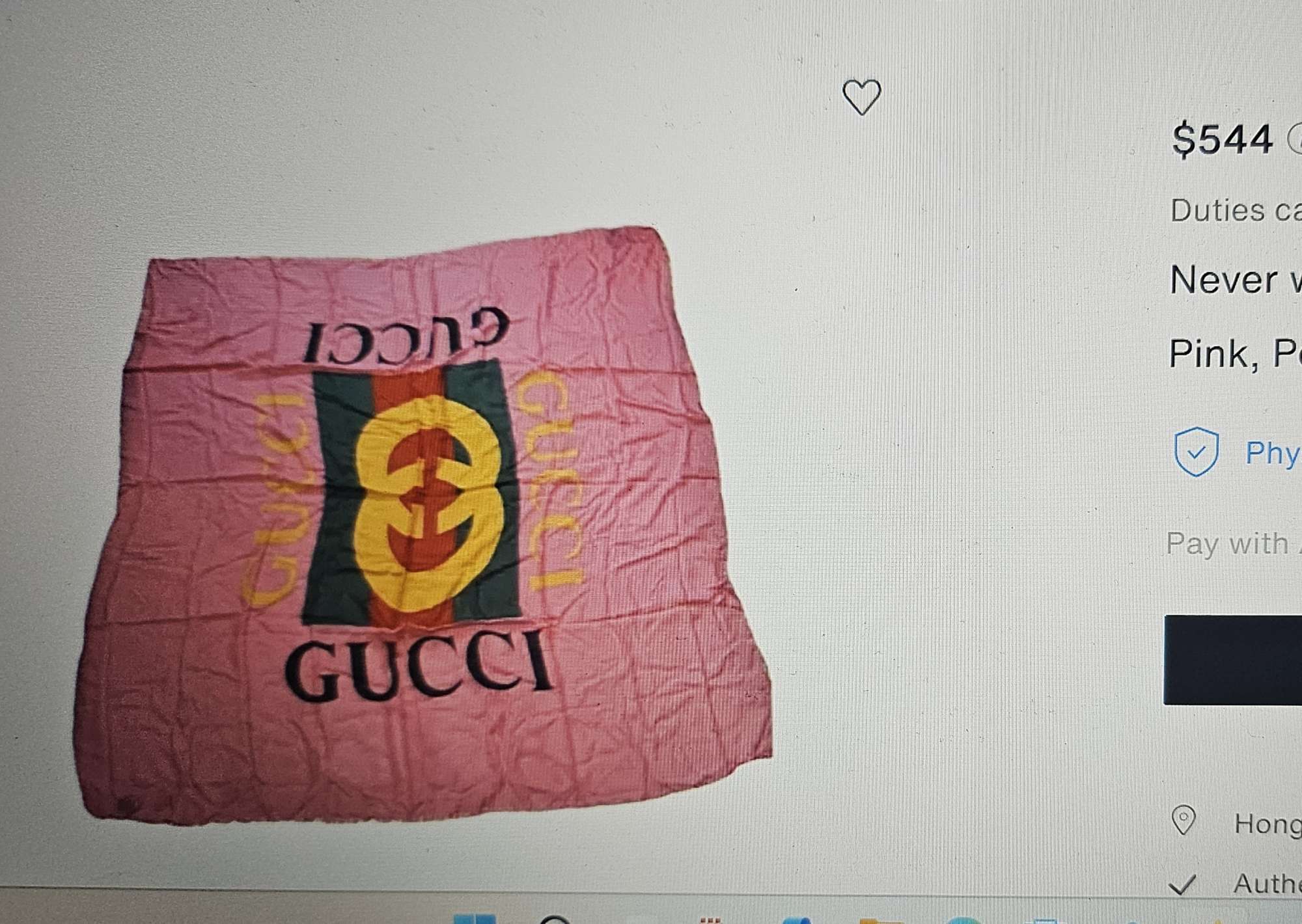 GUCCI šatka