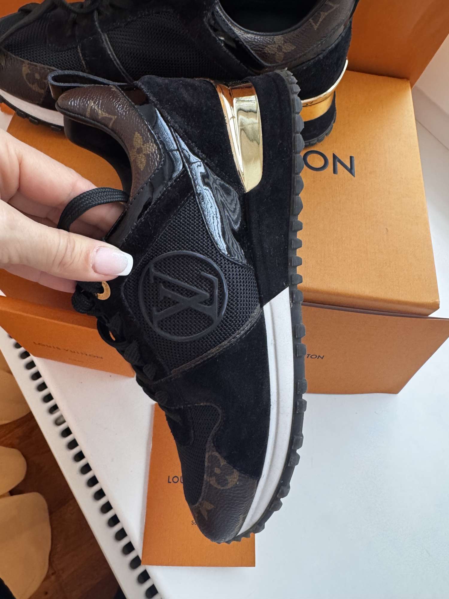 Louis Vuitton run away tenisky