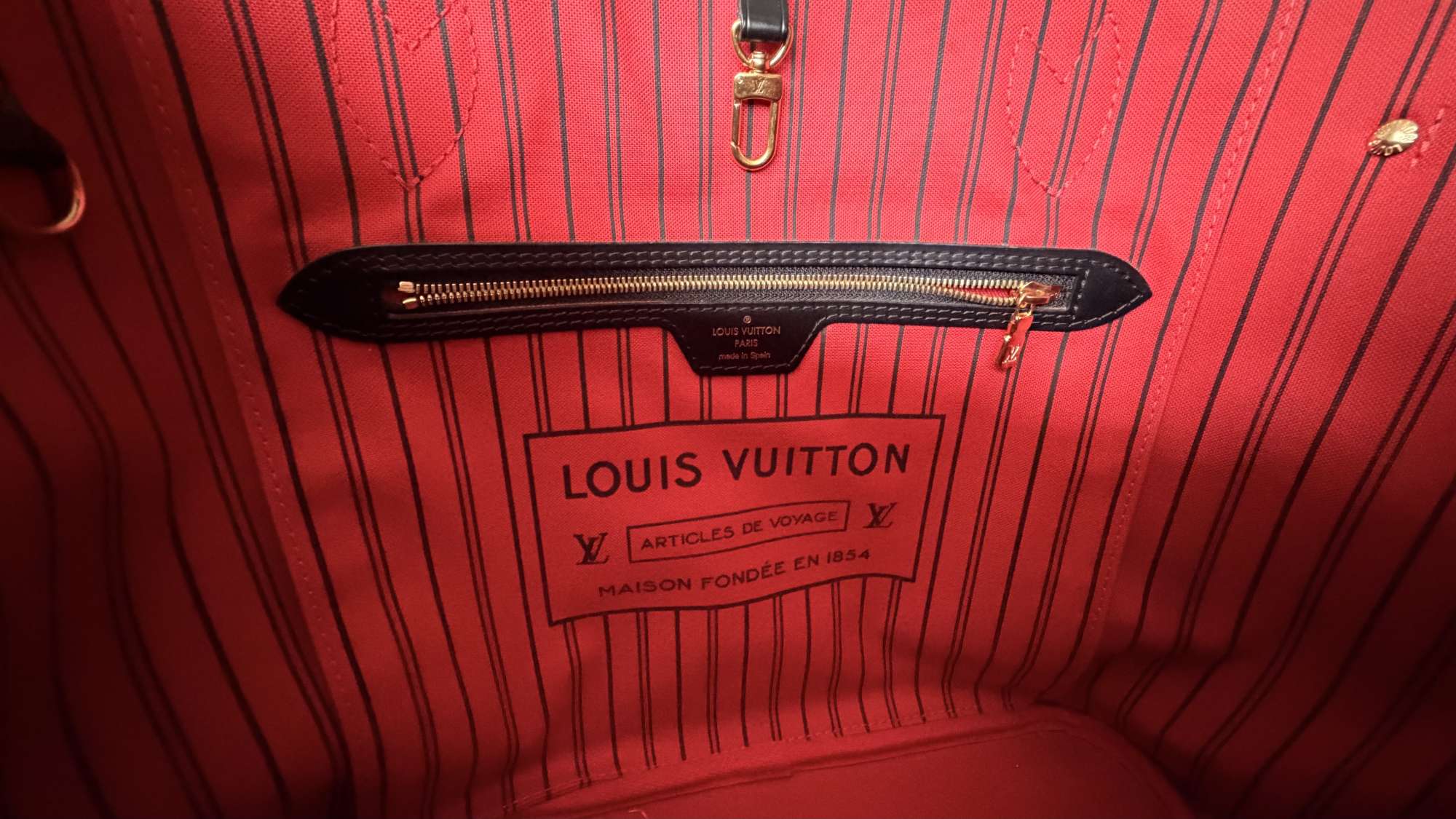 Louis vuitton neverfull kabuki