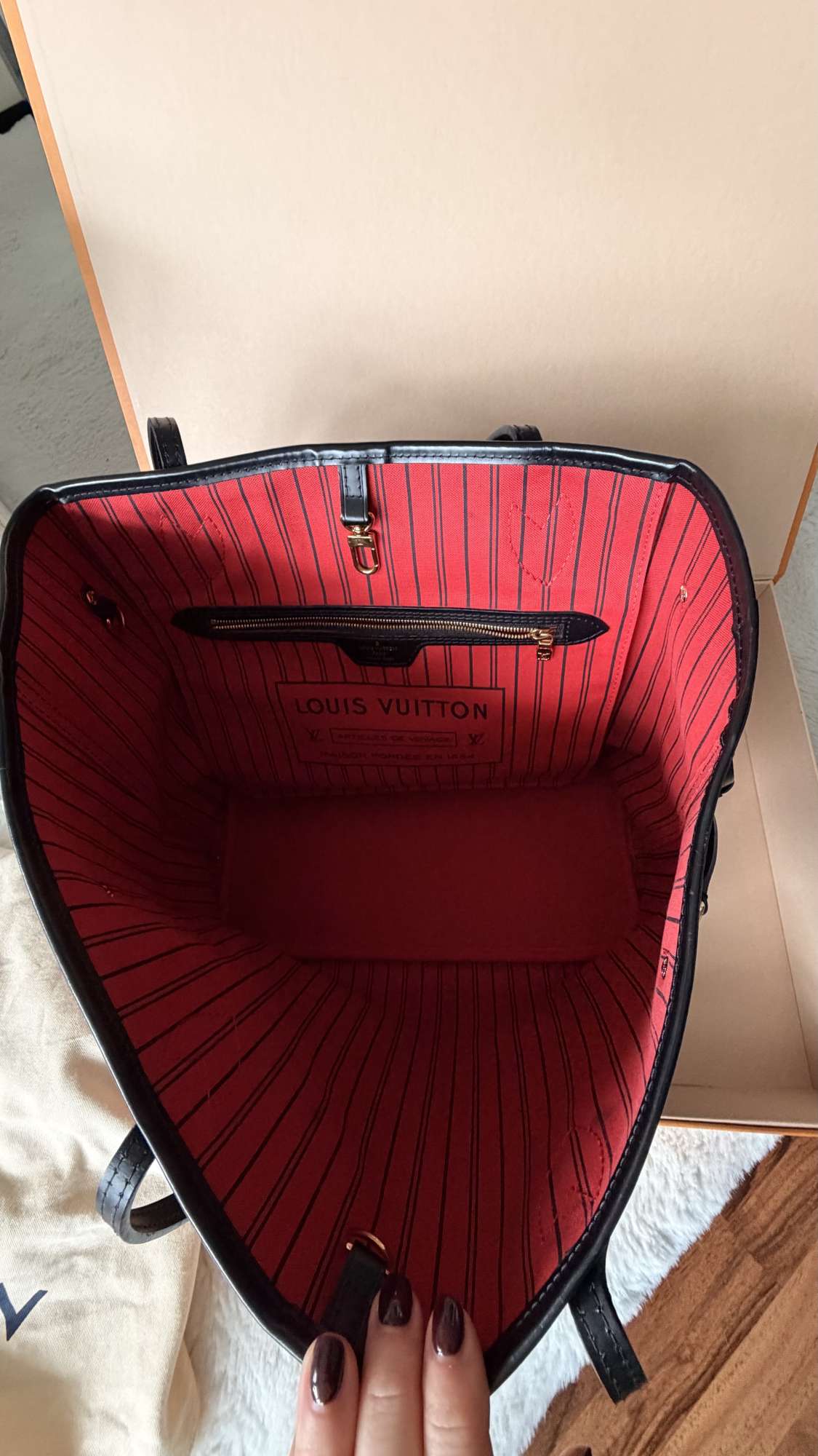 Louis vuitton neverfull kabuki