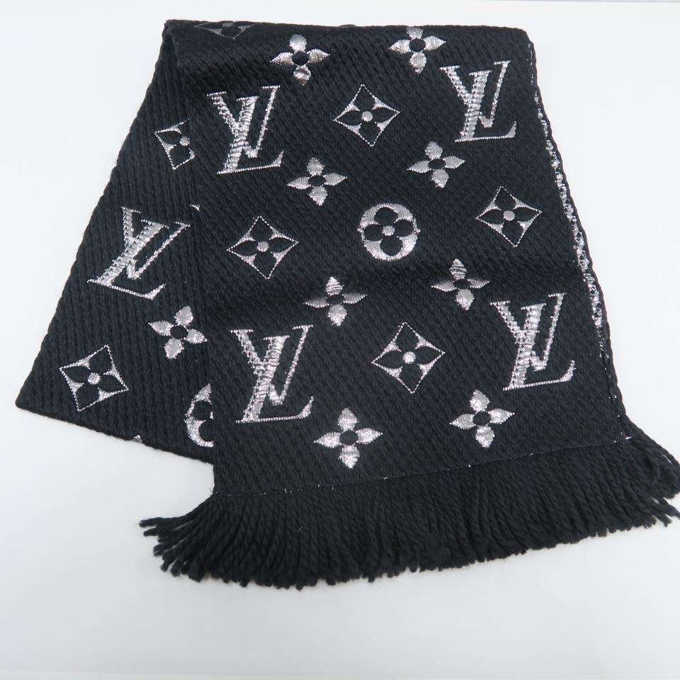 LOUIS VUITTON ČIERNY ŠÁL