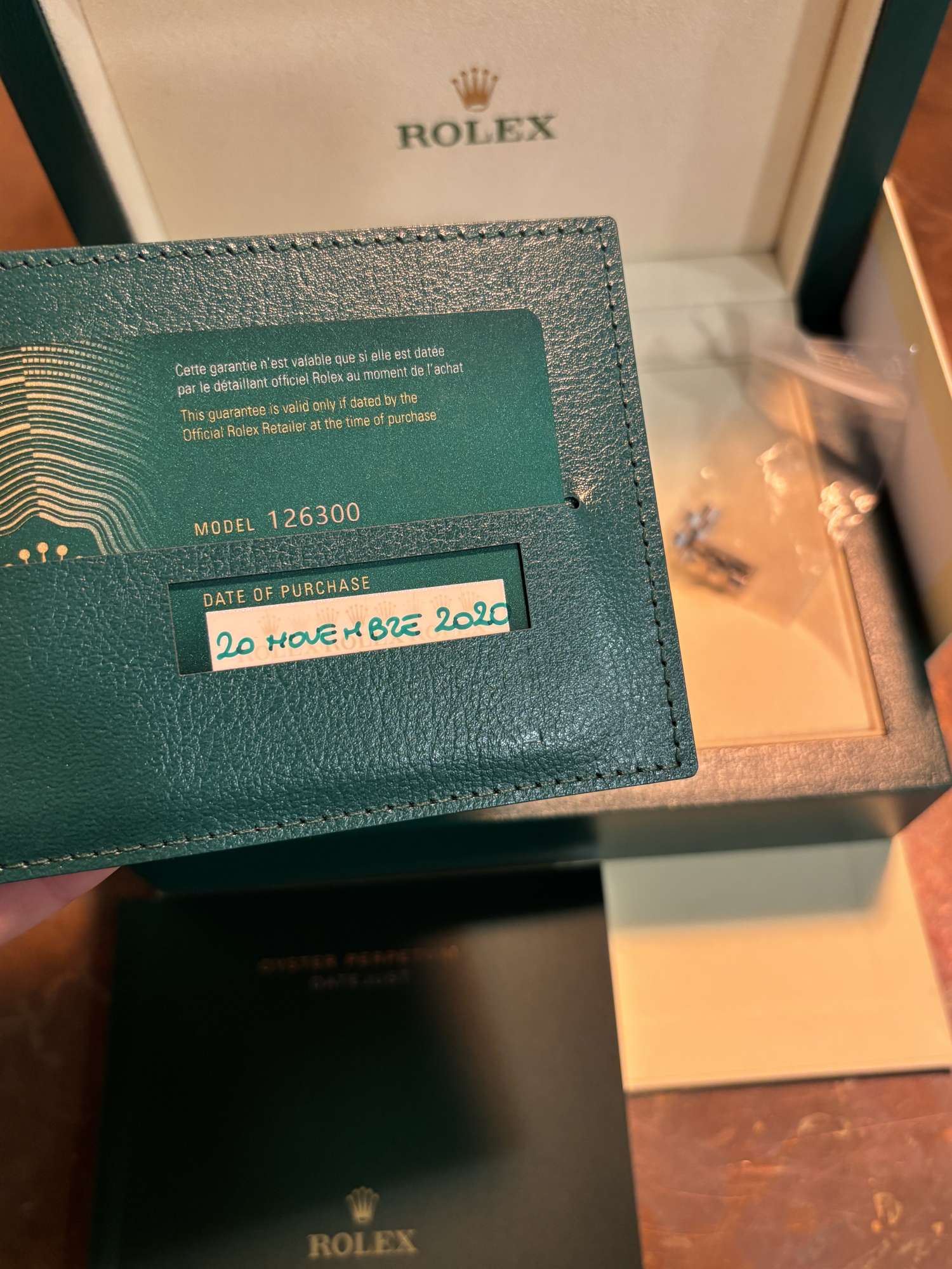 ROLEX DATEJUST 41mm WIMBLEDON 126300