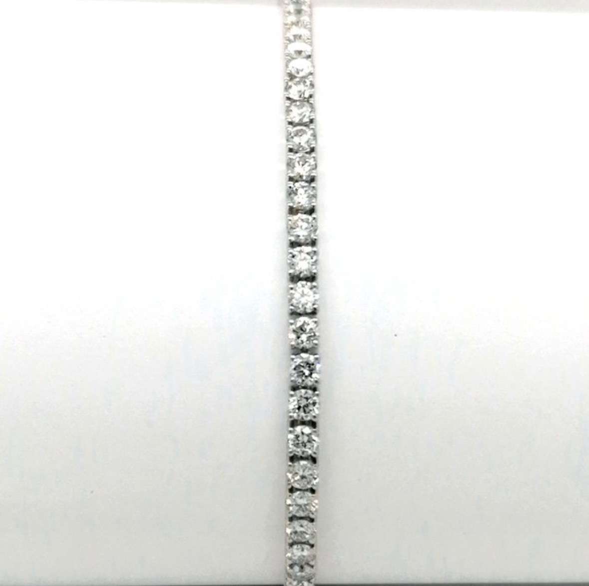 Tenisový náramok 3,23ct - laboratórne brilianty