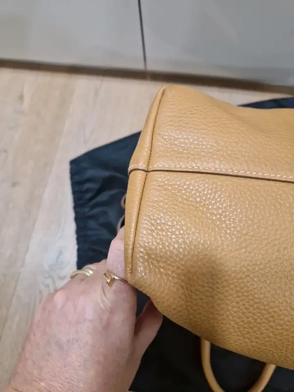 Prada Vitello Daino Shopping Bag