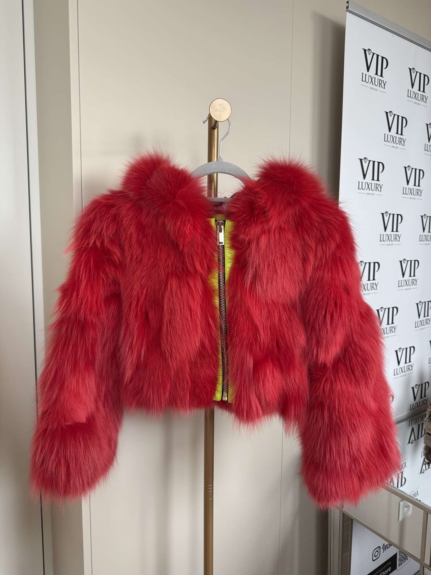 Flo clo kožuch z pravej kožušiny