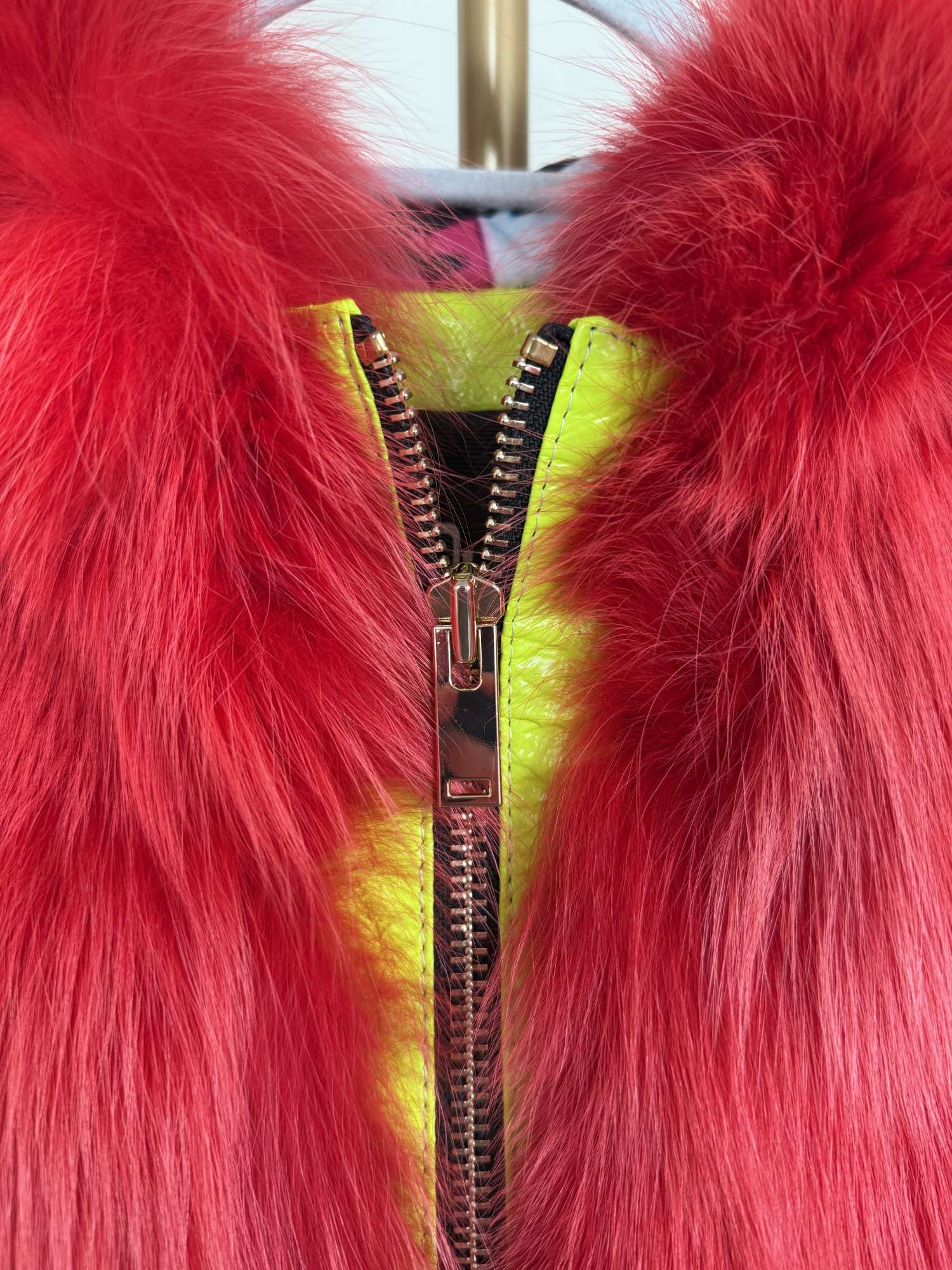 Flo clo kožuch z pravej kožušiny