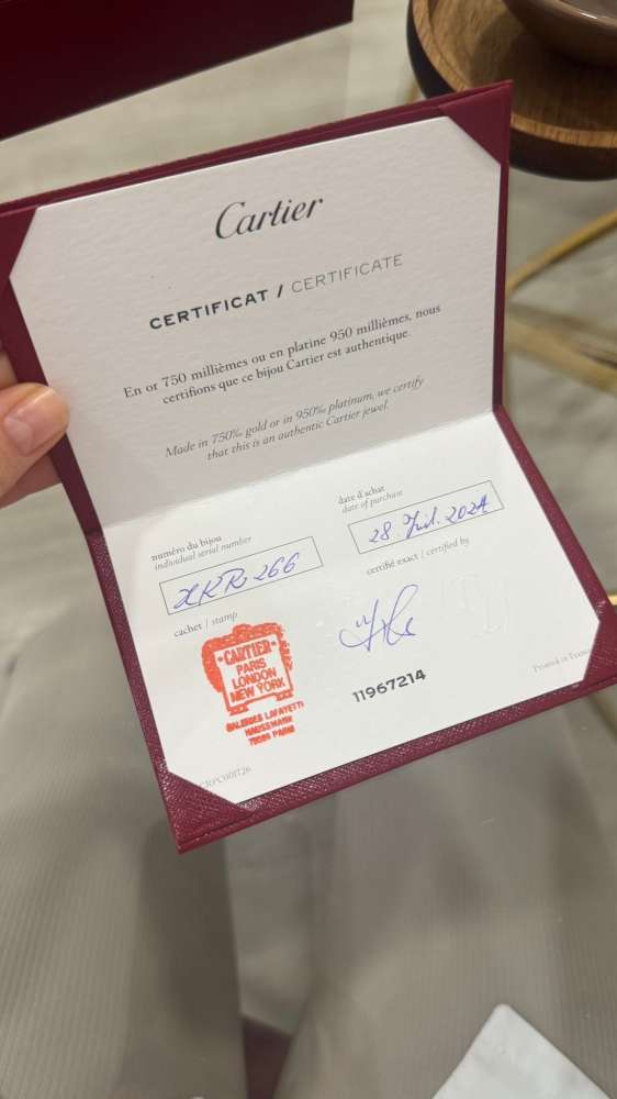 Cartier Juste un Clou prsten