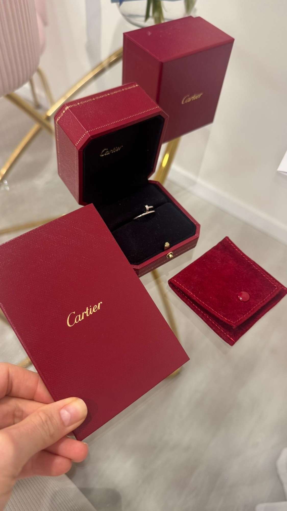Cartier Juste un Clou prsten