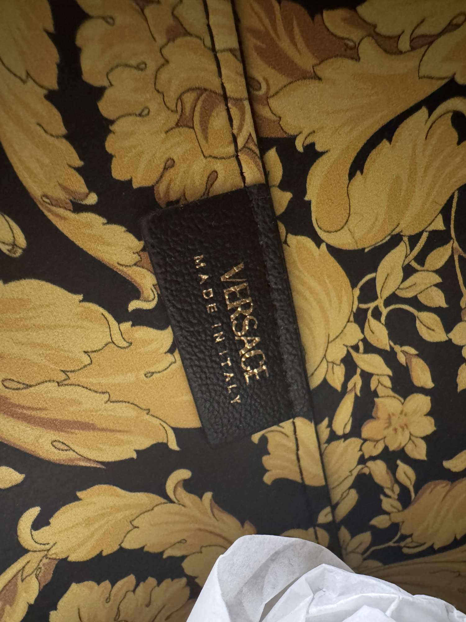 VERSACE kožená kabelka +  pochette