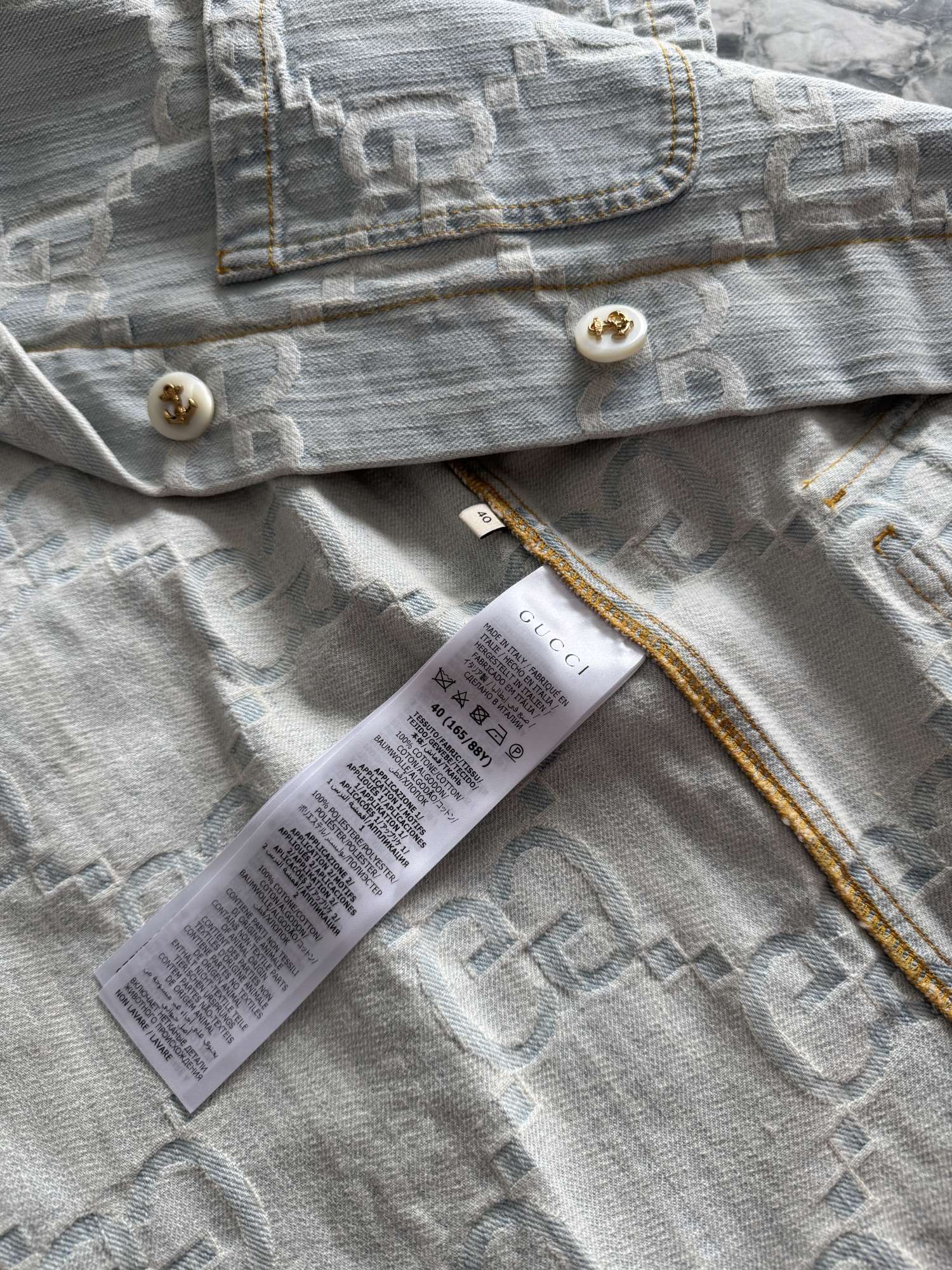 Gucci denim jacket