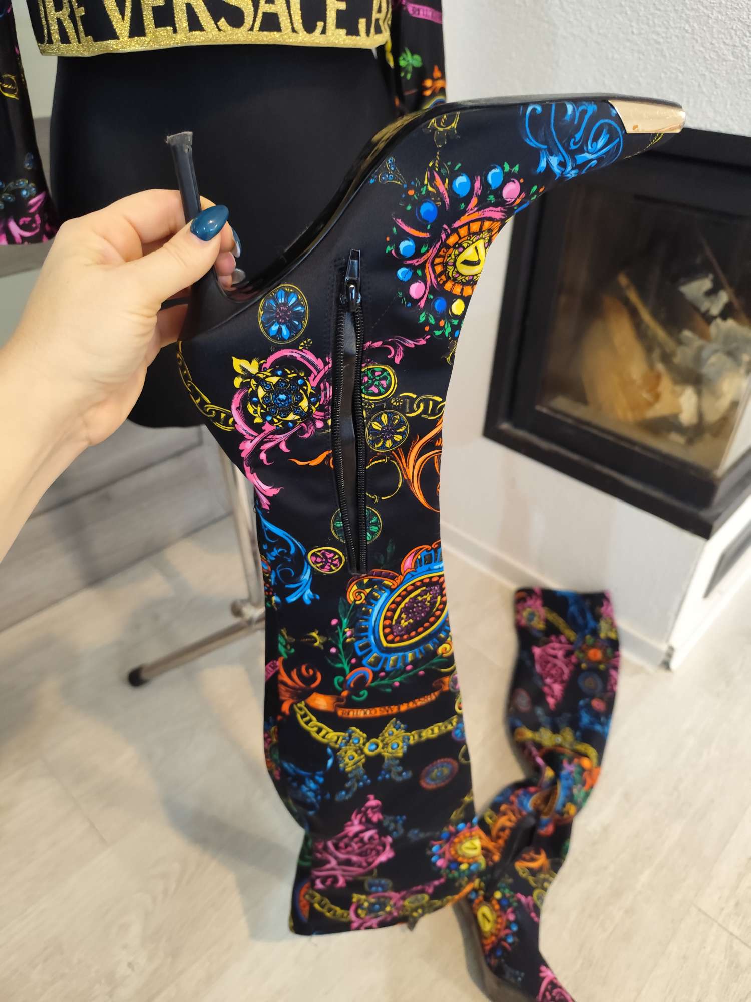 Versace cizmy