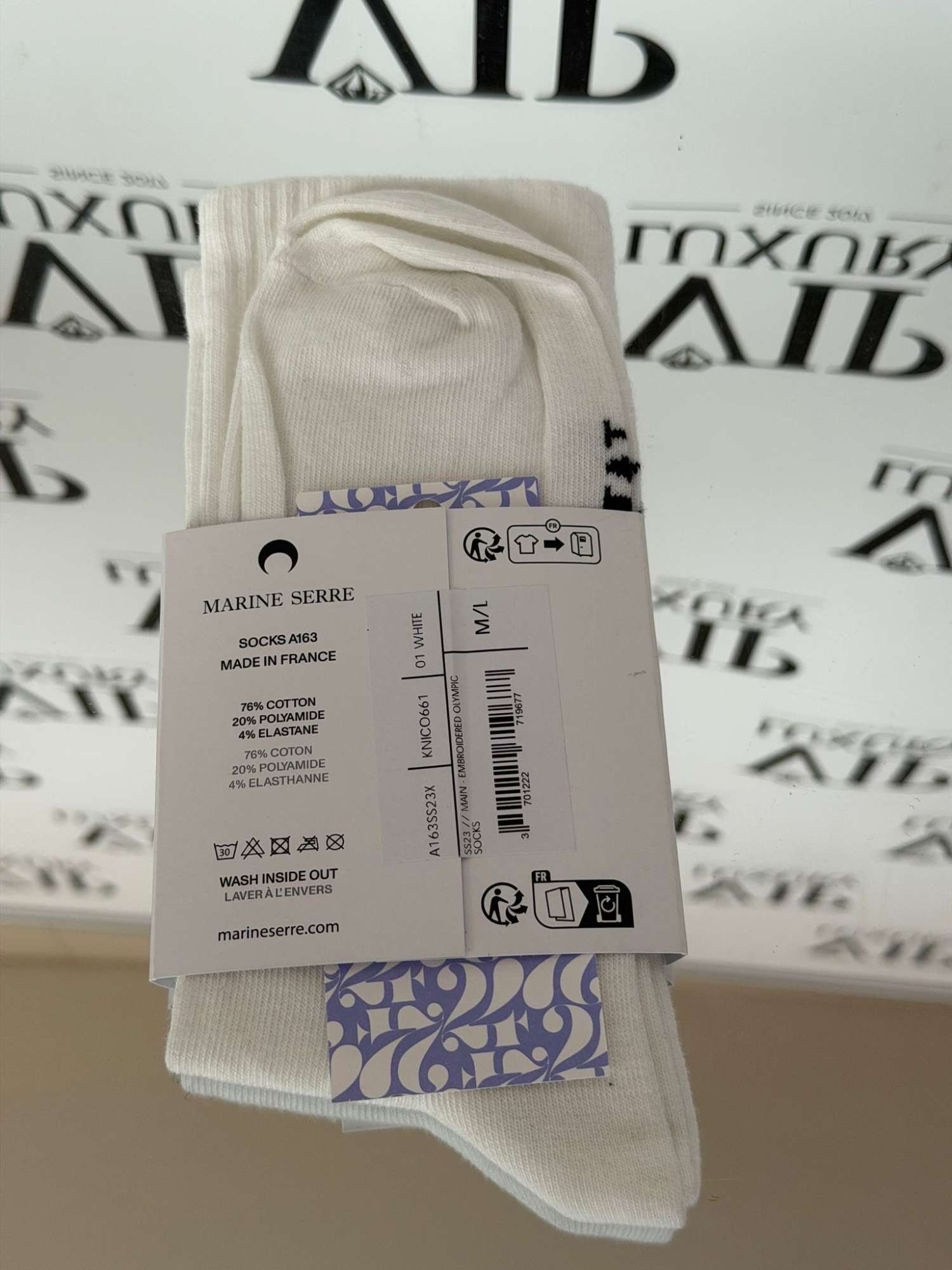 Marine serre ponožky