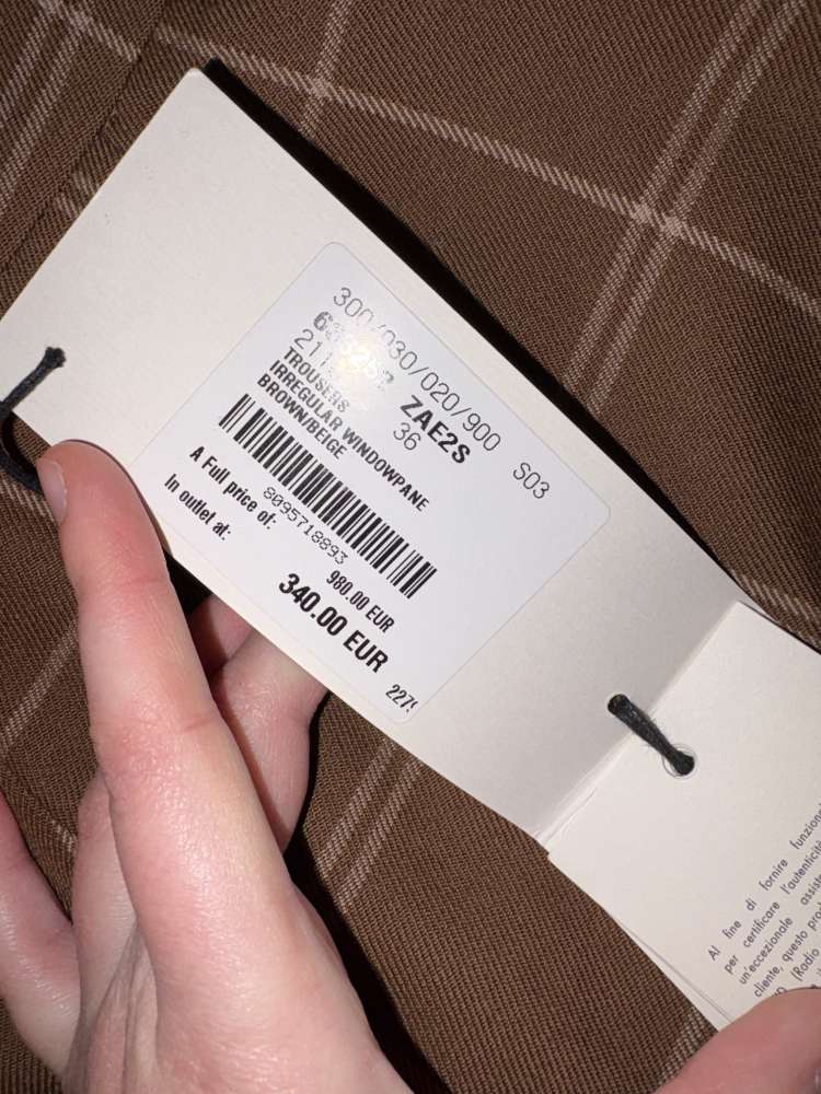 Gucci kostýmové nohavice