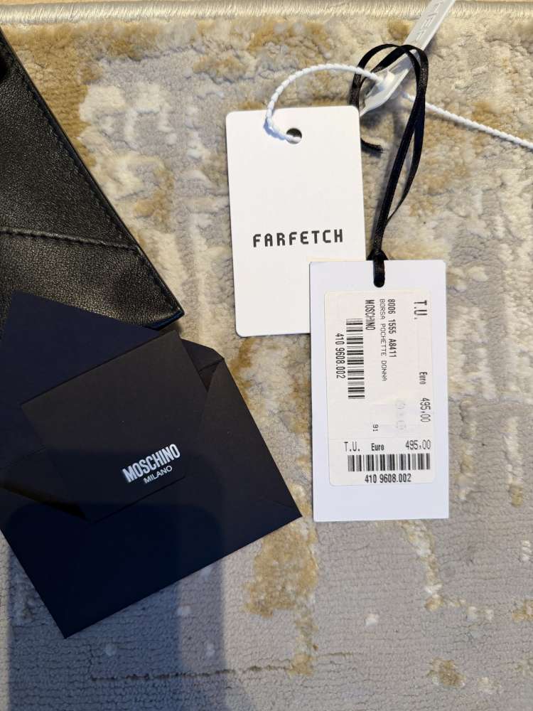 Moschino Teddy Bear Envelope Clutch