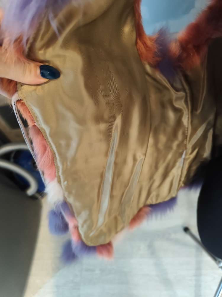 Luxusná kozusinova vesta