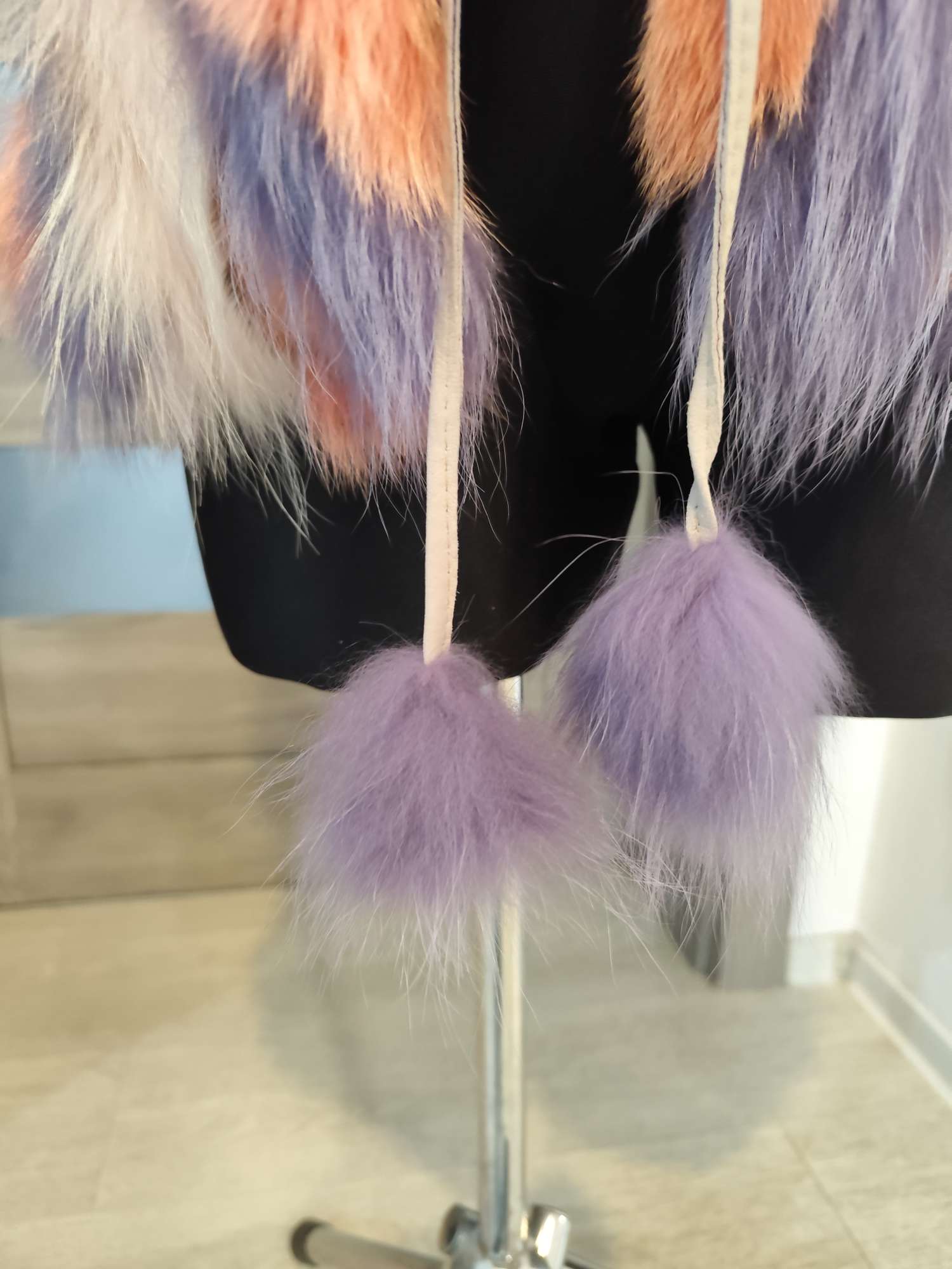 Luxusná kozusinova vesta