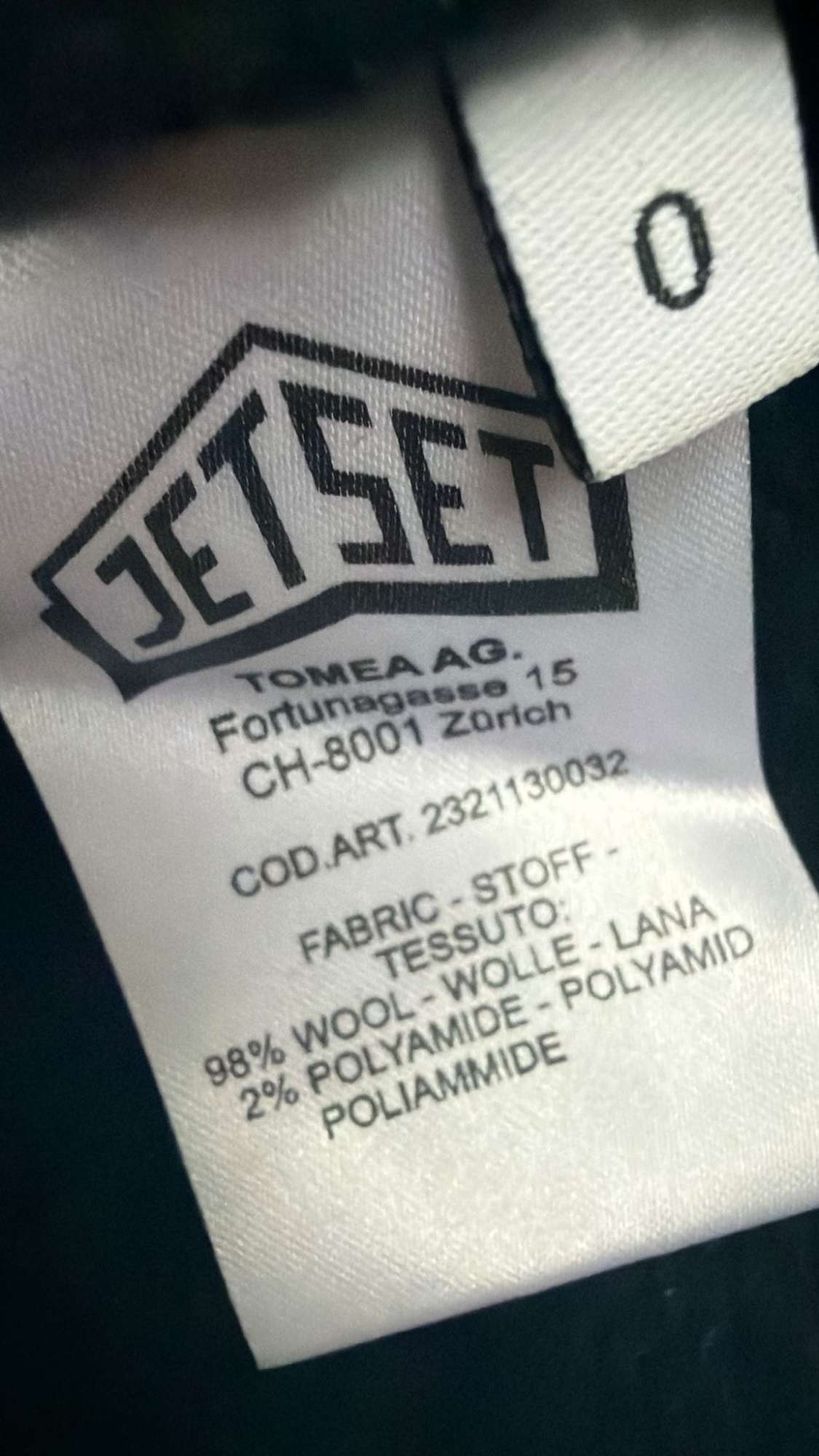 Jet set sveter xs apreski